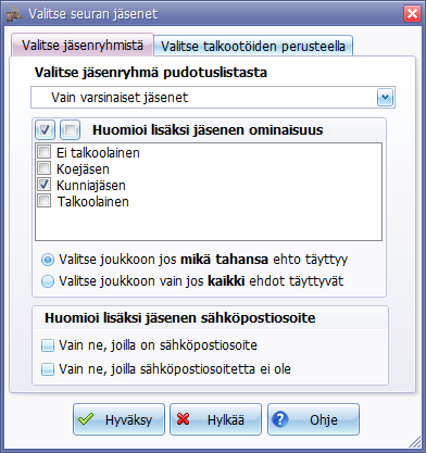Metsästysseurojen jäsenrekisteri