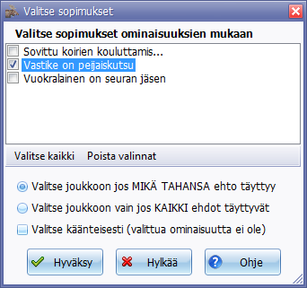Metsäntysvuokrasopimusten ominaisuudet